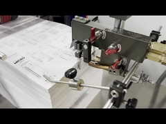 Maszyna do składania papieru A3 z przekładnią zębatą o szerokości 480 mm, zasilanie 380 V