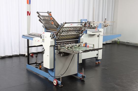 Maszyna do składania papieru A3 z przekładnią zębatą o szerokości 480 mm, zasilanie 380 V