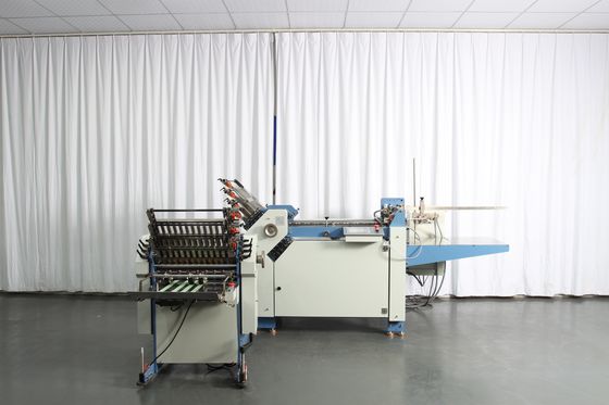 Elektryczna maszyna do składania papieru 380 V 3,8 kW z kołem ssącym z trzema otworami