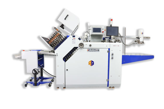 Maszyna do składania kart z ulotkami farmaceutycznymi o szerokości 600 mm z kamerą CCD