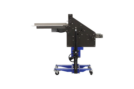 Szerokość 320 Vertical Stacker Machine 220V 250W For Pharmaceutical Outsert Leaflet