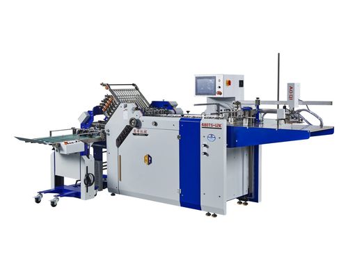 480 mm W pełni automatyczna maszyna składowa z nożem krzyżowo składanym do złożonej broszury